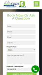 Mobile Screenshot of metrocarpetcleaning.com.au